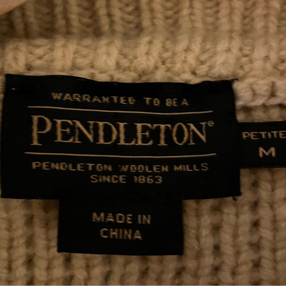 PENDLETON “Westerly” Cardigan- 100% lambs wool - dry clean only - Picture 5 of 6